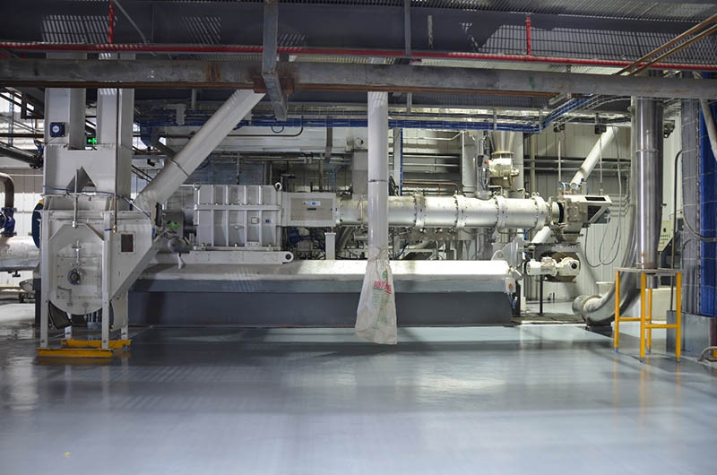 Twin Screw Extruder of the production line for Cixi CP Group